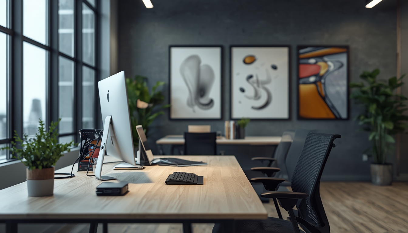 Pureflexjoints modern workspace with ergonomic focus